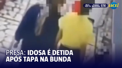 Idosa é presa por dar tapa na bunda de funcionária em supermercado