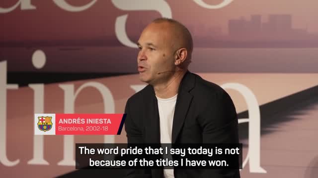 Sharing Ballon d’Or podium with Messi and Xavi better than winning it - Iniesta