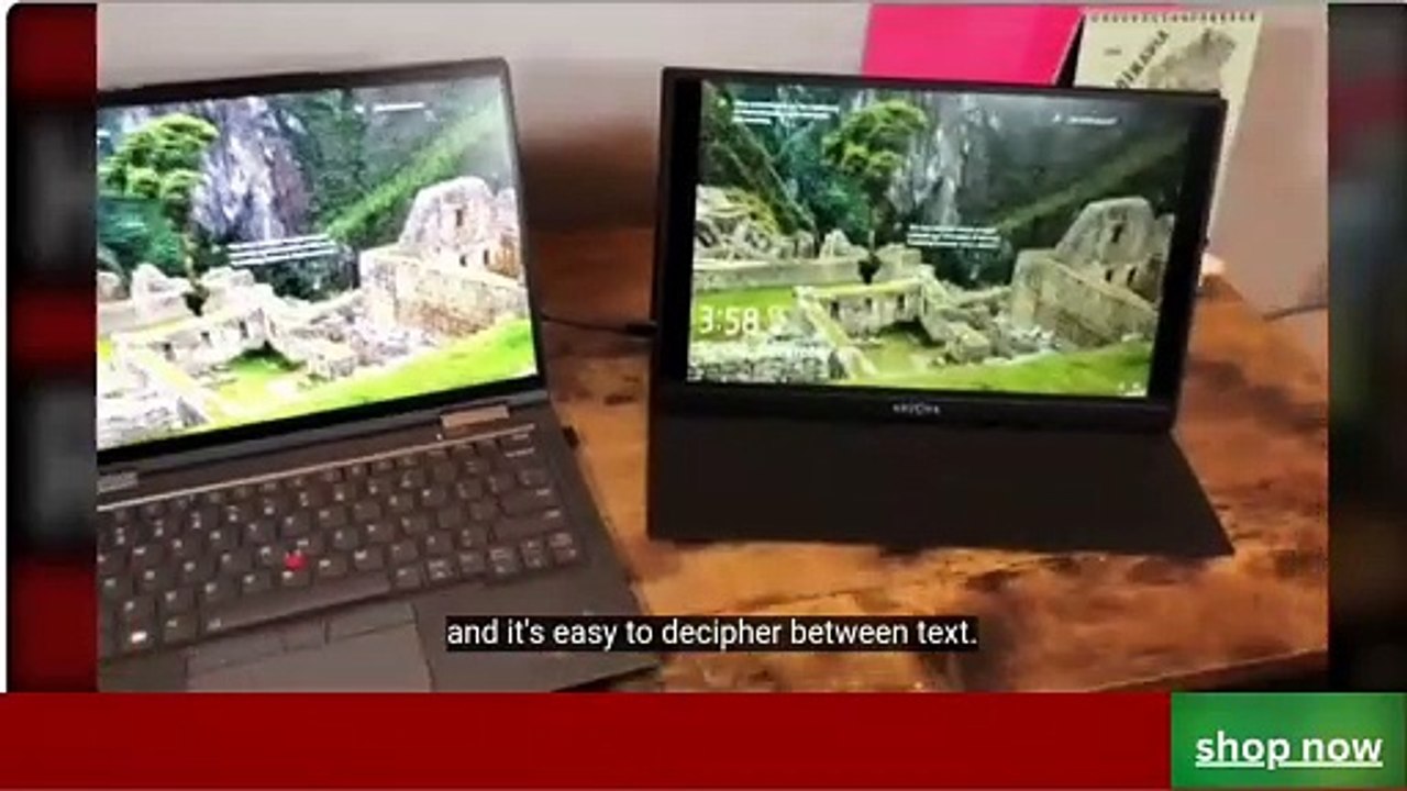 ARZOPA Portable Monitor, 15.6'' 1080P FHD Laptop Monitor USB C HDMI Computer Display HDR Eye Care External Screen w/Smart Cover for Mac Phone Xbox Switch PS5-S1 Table