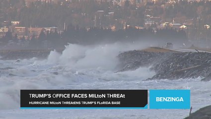 Trump Campaign Faces Disruptions As Hurricane Milton Nears Florida. Trump Media's Sarasota Office In Path Of Category 5 Hurricane Milton