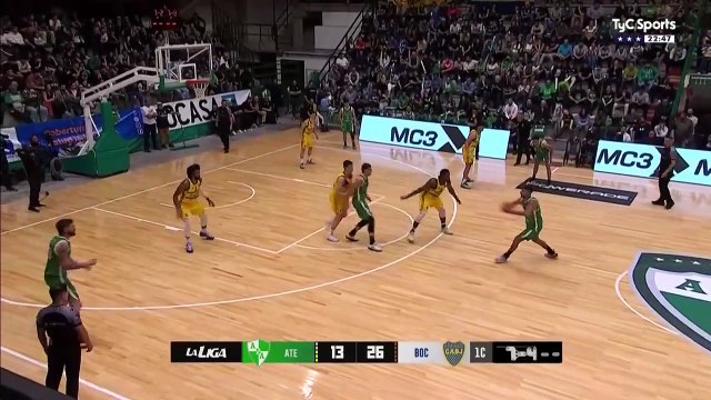 Boca 26 - 15 Atenas | Basquet