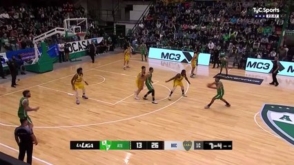 Boca 26 - 15 Atenas |  Basquet