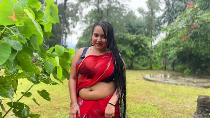 Reboot Fashions Feat. Alina - Rainy Saree Video - Monsoon Video - 2024