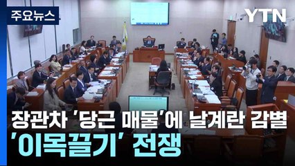 장관차 '당근 매물'에 날계란 감별...'이목끌기' 전쟁 / YTN