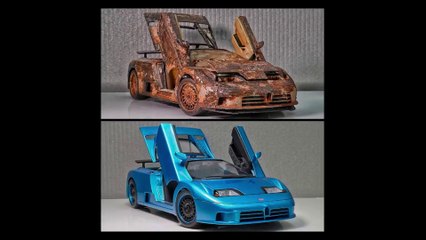 BUGATTI Car Restore E21 #Car #BUGATTI #Restore#Modifai # Videos