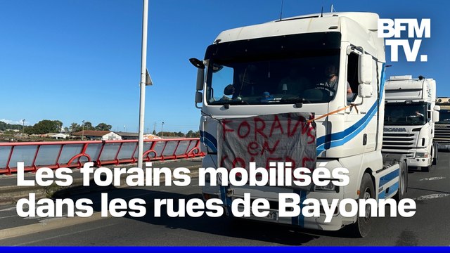 Il ne faut pas s'étonner qu'on soit en colère » : mobilisation des forains ce mardi dans les rues de Bayonne