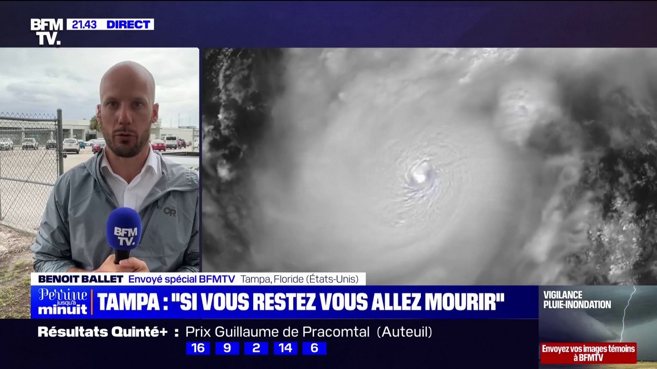 États-Unis: les habitants de Tampa (Floride) se préparent à l'arrivée de l'ouragan Milton