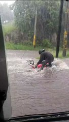 Lluvia sobre Tegucigalpa deja severas inundaciones