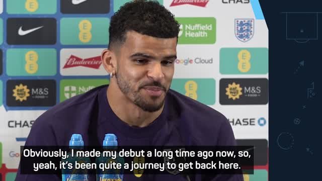 'It's been quite a journey' - Solanke ecstatic to be back in England fold