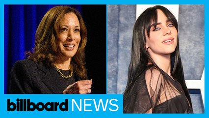 Billie Eilish Gets Candid About Kamala Harris Support | Billboard News