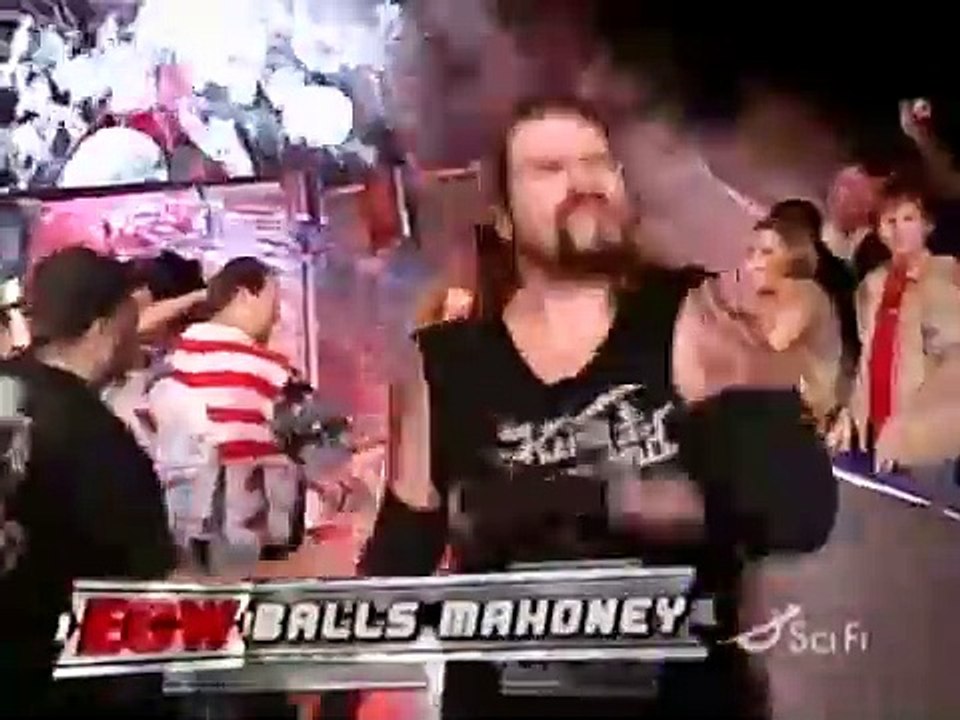 Ariel and Francine Ringside Catfight (ECW September 19, 2006)