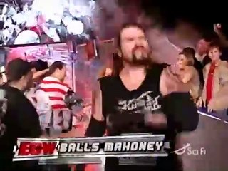 Ariel and Francine Ringside Catfight (ECW September 19, 2006)