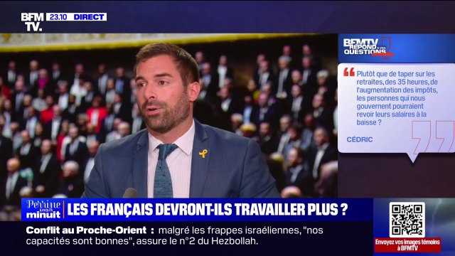 Une obsession ultralibérale : Julien Odoul (RN) réagit à la préconisation de l'Institut Montaigne de reculer l'âge minimum de départ à la retraite à 66 ans