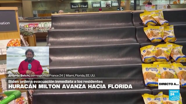Directo a... Miami y la expectativa por el poderoso huracán Milton que se acerca a Florida