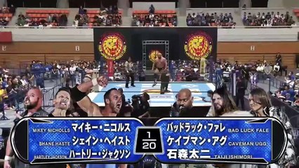 Hartley Jackson, Shane Haste & Mikey Nichols vs Taiji Ishimori, Caveman Agu & Bad Luck Fale: NJPW Blue Justice XIV ~Blue Justice Shuen~ (October 6, 2024)