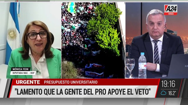UNIVERSIDADES: El presidente cree que el veto y el DNU son mecanismos para gobernar , Mónica Fein