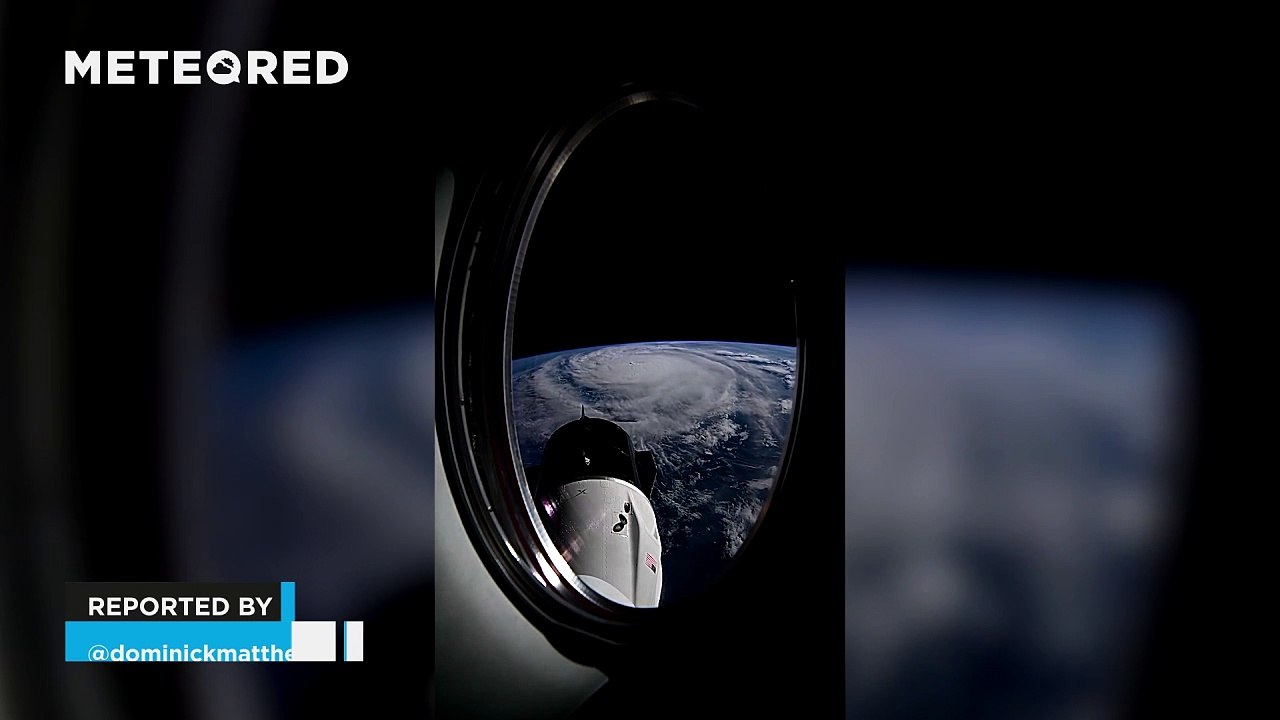 Impressive images of Hurricane Milton from the International Space Station
