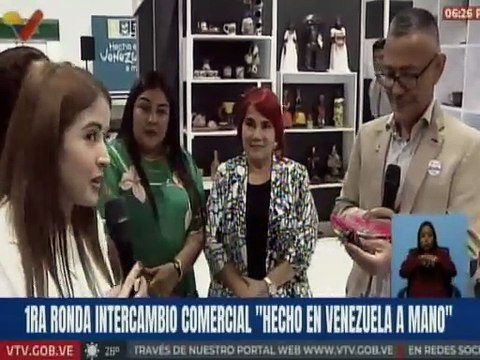 Artesanos del país participan en la 1ra Ronda de Intercambio Comercial Hecho en Venezuela a Mano