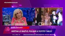 La dura respuesta de Mirtha Legrand cuando le preguntaron si le gustaba la pareja de Milei y Yuyito González