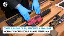 Corte Suprema de EU, reticente a invalidar normativa que regula armas fantasma