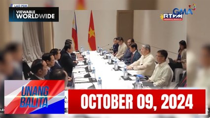 Télécharger la video: Unang Balita sa Unang Hirit: OCTOBER 9, 2024 [HD]