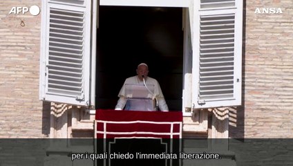 Il Papa ricorda il 7 ottobre: "Vicini a Israele, si liberino gli ostaggi"