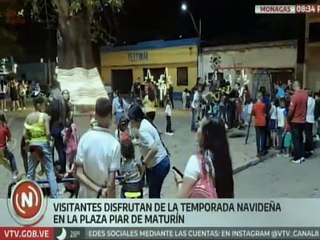 Monaguenses invitan a disfrutar de la temporada navideña en unión familiar