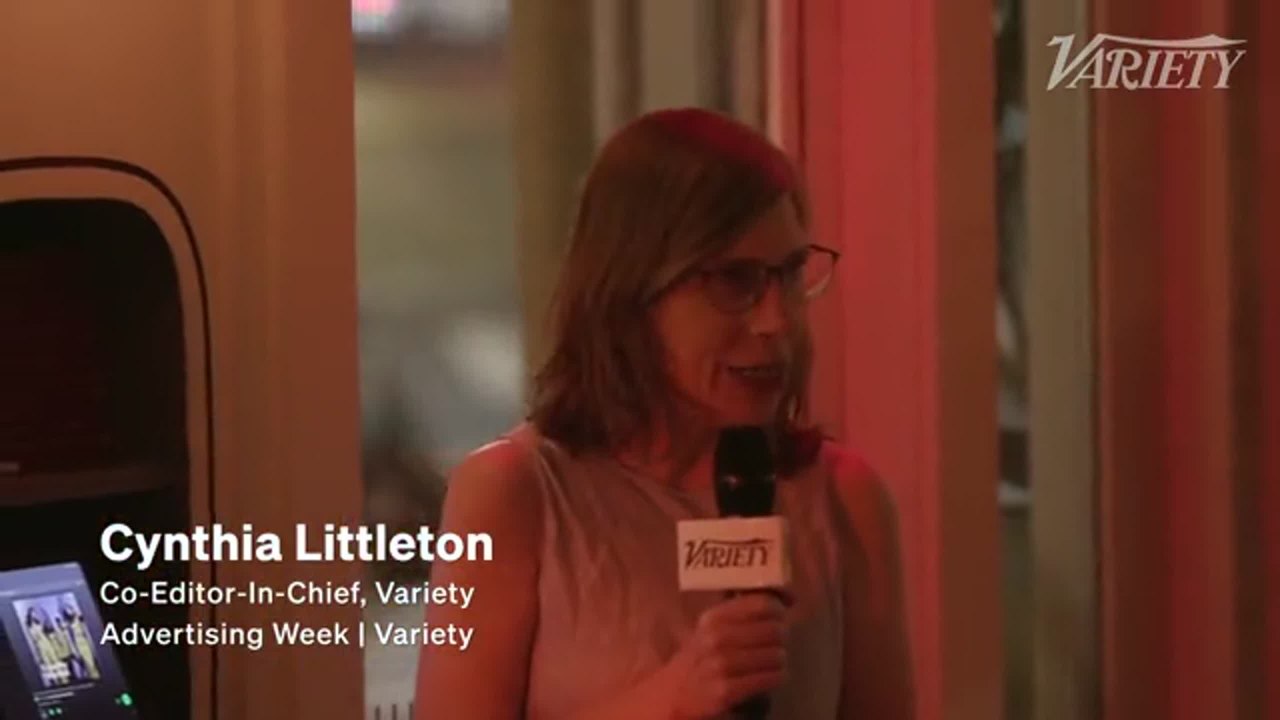Cynthia Littleton and Frank Cortese Opening Remarks | Variety Advertising Week Welcome Dinner