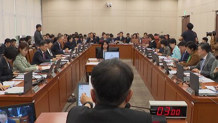 복지위 국감, '이재명 헬기' 공방..."후안무치", "김 여사야말로" / YTN