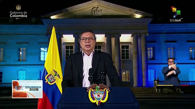 Pdte. Gustavo Petro ofrece declaraciones al país