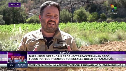 Se incrementan incendios forestales en España