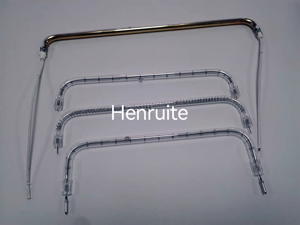 C shape infrared halogen heater short wave emitter 400v 3500w for blow molding machine