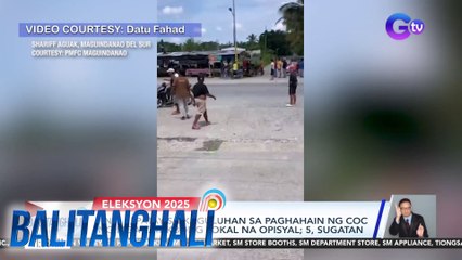PNP - 1, patay sa kaguluhan sa paghahain ng COC ng mga tatakbong lokal na opisyal; 5, sugatan | Balitanghali