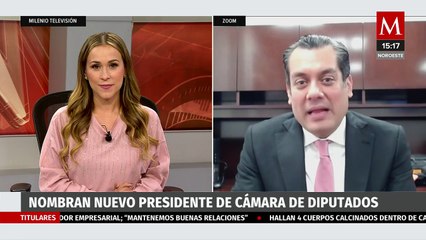 "No les vamos a fallar": Sergio Gutiérrez, nuevo presidente de la Cámara de Diputados