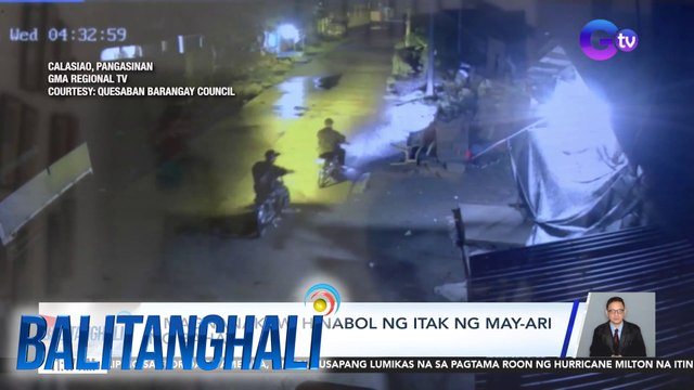2 magnanakaw, hinabol ng itak ng may-ari ng bahay | Balitanghali
