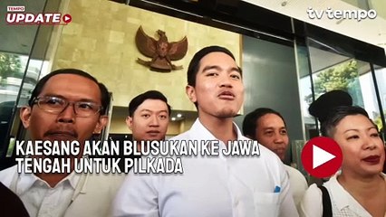 Kaesang Akan Blusukan ke Jawa Tengah untuk Pilkada 2024