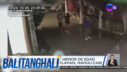 Panloloob ng 3 menor de edad sa isang eskuwelahan, nahuli-cam | Balitanghali