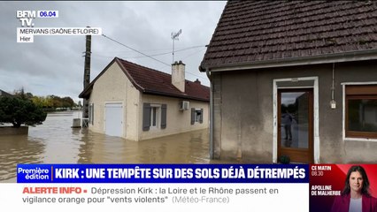 "On balaye, on balaye": les habitants du Jura et de Saône-et-Loire font face à des inondations, à cause d'une crue très rapide