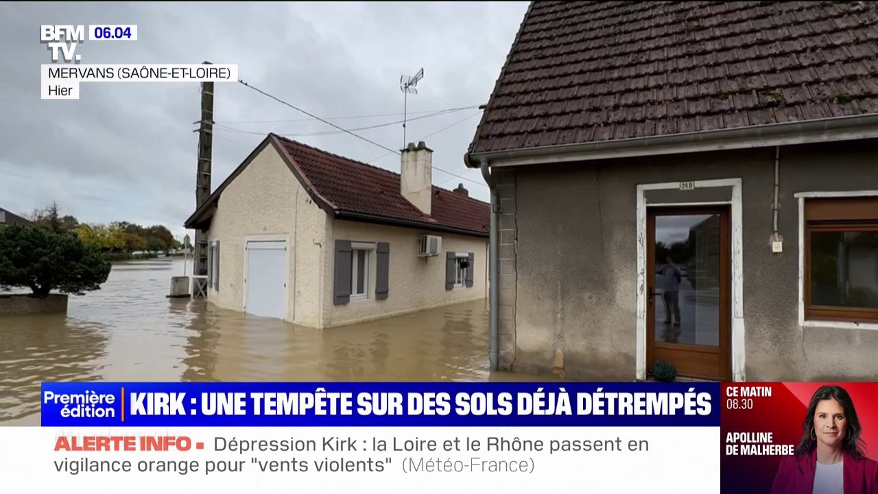 "On balaye, on balaye": les habitants du Jura et de Saône-et-Loire font face à des inondations, à cause d'une crue très rapide