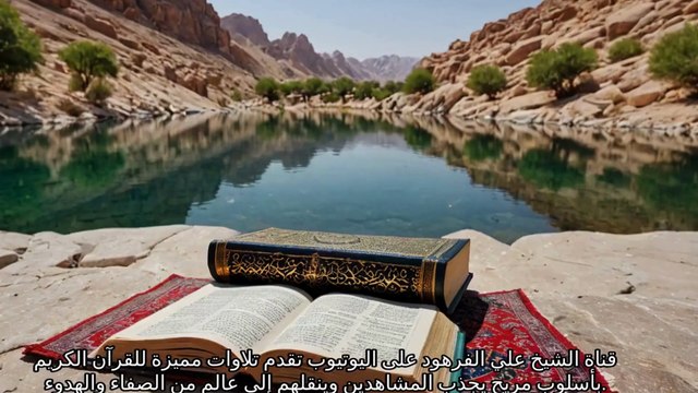 قران الكريم خاشعة رائعة ويبكي القلب والعين قناة علي الفرهود القران الكريم