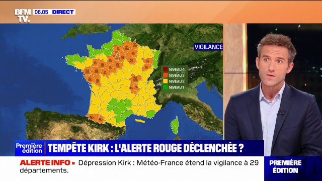 Pluies-inondations: ces départements où la vigilance rouge pourrait être déclenchée