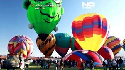 مهرجان ألباكيركي: سماء المدينة تتلألأ بأكثر من 500 منطاد ملون