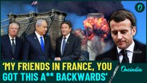 'A**-Backwards’: US Senator Attacks France's Macron Over Calls To Halt Arms To Israel | Watch