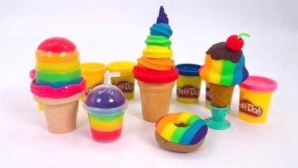 Learning Colors and Creating Ice Cream with Play-Doh