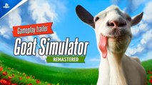 Goat Simulator Remastered - Gameplay Trailer | PS5 Games