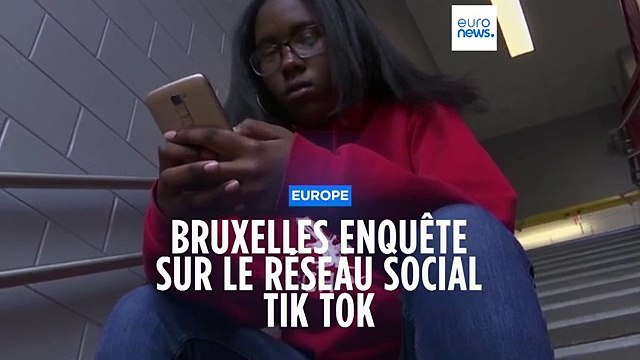 Le réseau social Tik Tok visé par une enquête de la commission européenne