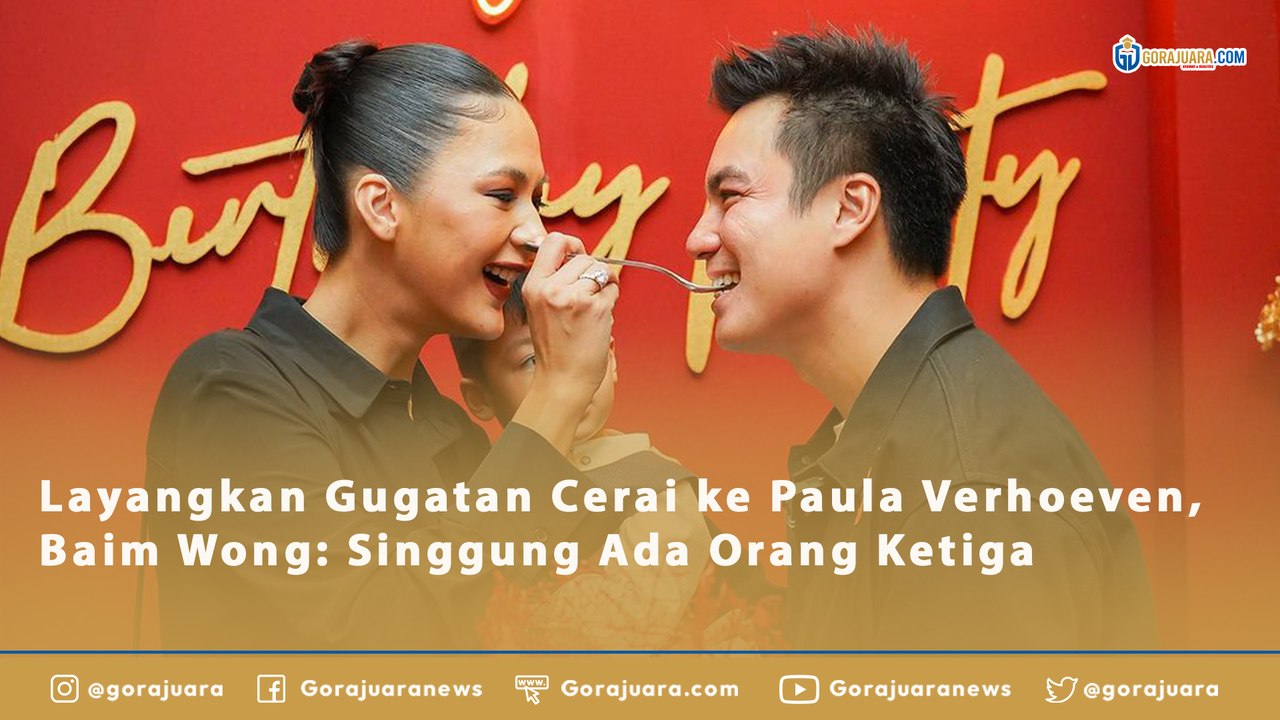 Layangkan Gugatan Cerai ke Paula Verhoeven, Baim Wong: Singgung Ada Orang Ketiga