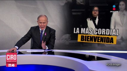 “La más cordial bienvenida”. Así recibió Noroña a Norma Piña en el Senado