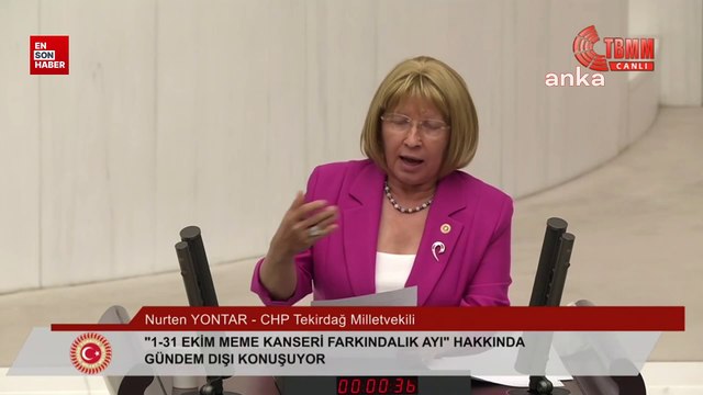 CHP'li Nurten Yönter, meme kanserine dikkat çekmek için peruğunu çıkardı