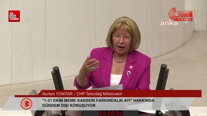 CHP'li Nurten Yönter, meme kanserine dikkat çekmek için peruğunu çıkardı